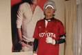 2008.12.29 17:51  やゃゃ "２２km完走。ヘロヘロのラン後スタイル公開 その１"