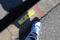 2009.02.21 12:34  はなふう "今走ってきました。潮をかぶりましたのでこれからウエアと私を洗ってきます♪シーサイドマラソンハーフ折り返し地点♪"