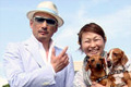 いつものRunningコースにクレイジーケンバンドの横山剣さんがPV撮影に来ていて一緒に撮影してもらったものをUPします♪