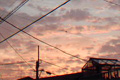 夕焼けに向かって走るのは久しぶりです*:..。o○☆夕焼け三連チャン♪(^▽^)/ ステキな夕焼けに乾杯！